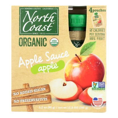 North Coast - Applesauce Pouch - Case of 6 - 4/3.2 OZ
