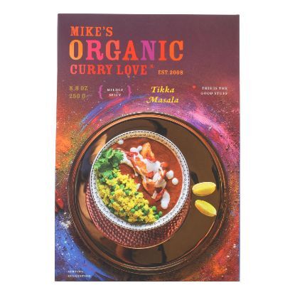 Mike's Organic Curry Love - Curry Tikka Masala Sc - Case of 6 - 8.8 FZ