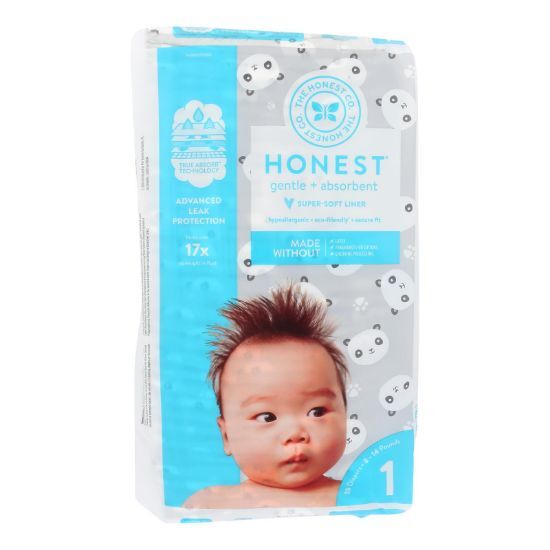 The Honest Company - Diapers Pandas Size 1 - 35 CT