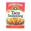 La Preferida Taco Seasoning - Case of 12 - 1.25 OZ