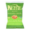 Kettle Brand - Potato Chips Jalapeno - Case of 9 - 13 OZ