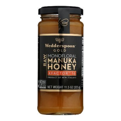 Wedderspoon Manuka Honey, Kfactor 16,  - Case of 6 - 11.5 OZ