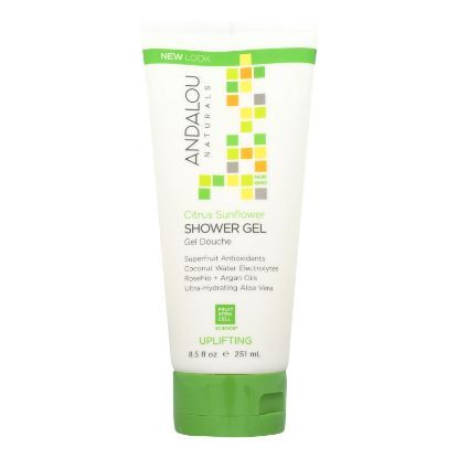 Andalou Naturals - Shower Gel Citrus Snflwer - 8.5 FZ