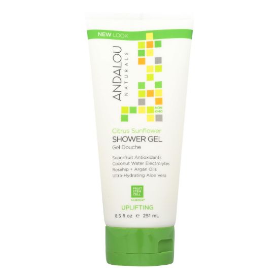 Andalou Naturals - Shower Gel Citrus Snflwer - 8.5 FZ