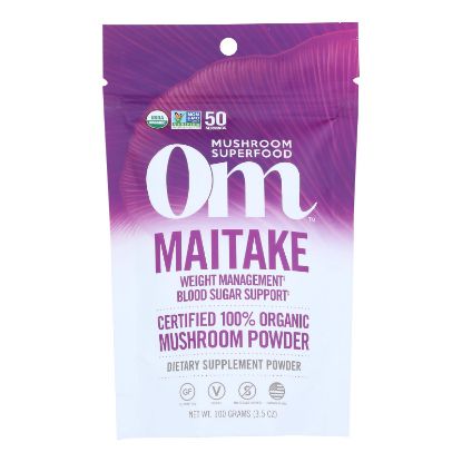 Om Organic Mushroom Nutrition Maitake Dietary Supplement Powder  - 1 Each - 3.5 OZ