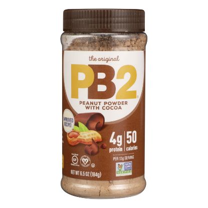 Pb2 With Premium Chocolate  - Case of 6 - 6.5 OZ
