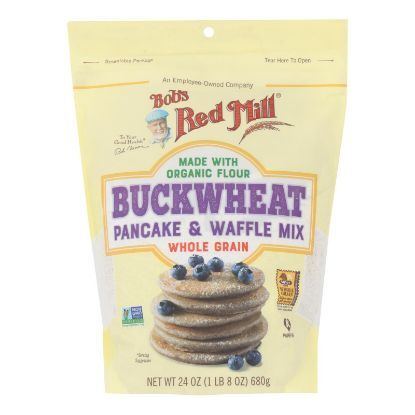 Bob's Red Mill - Pancake/waffle Bckwht - Case of 4 - 24 OZ