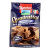Loacker Quadratini Bite Size Chocolate Wafer Cookies  - Case of 6 - 8.82 OZ
