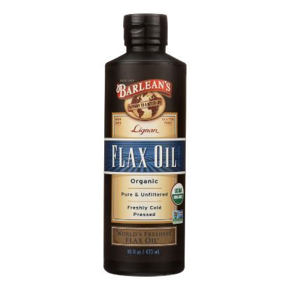 Barlean's Organic Flax Oil Dietary Supplement  - 1 Each - 16 FZ