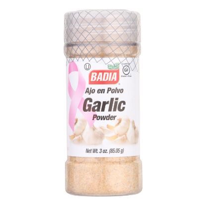 Badia Ajo En Polvo Garlic Powder  - Case of 8 - 3 OZ