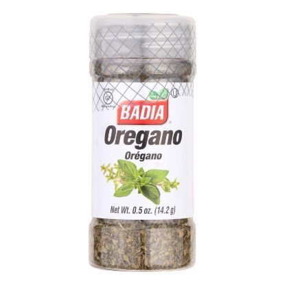 Badia Whole Herb Oregano  - Case of 8 - .5 OZ