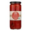 Divina, Organic Fire Roasted Sweet Peppers  - Case of 6 - 16.2 OZ