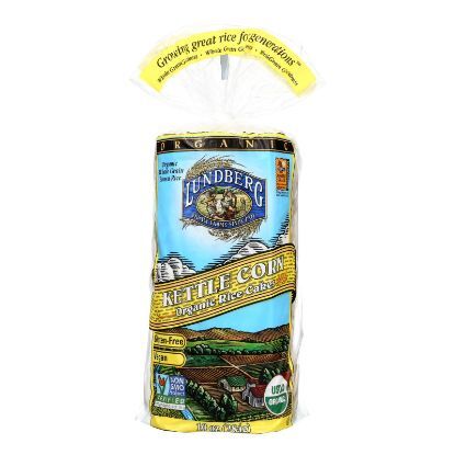 Lundberg Family Farms - Rice Cake Brn Kettle - Case of 6-10 OZ