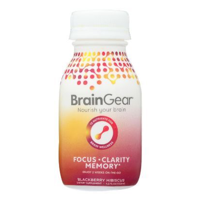 Braingear - Brain Ntrn Drink Blkbyhibs - Case of 6-4.5 FZ
