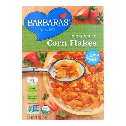 Barbara's Bakery - Cereal Corn Flakes Gluten Free - Case of 10-9 OZ