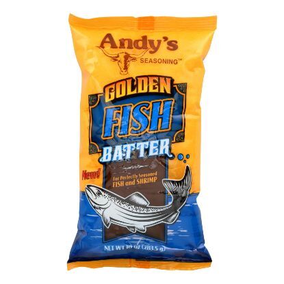 Andys - Golden Fish Batter - Case of 12 - 10 oz.