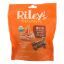 Riley's Organics Organic Dog Treats, Peanut Butter & Molasses Recipe, Large  - Case of 6 - 5 OZ