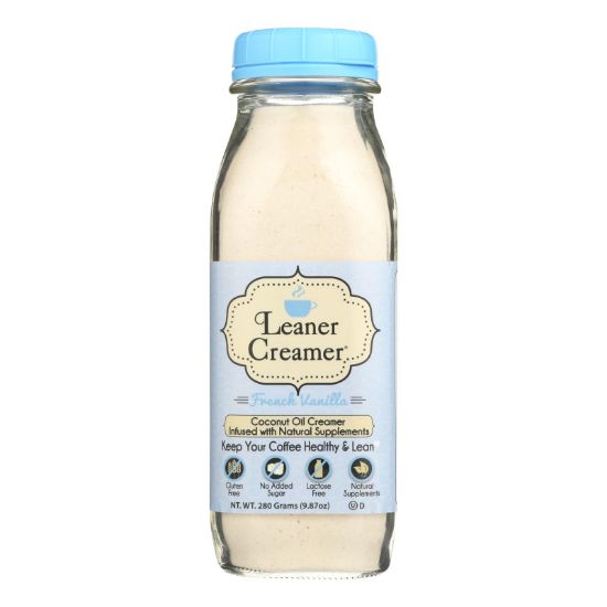 Leaner Creamer - Creamer French Vanilla - Case of 6 - 9.87 OZ