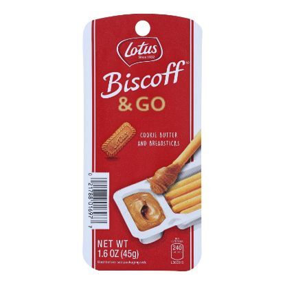 Biscoff - Snack Pck Cookie Butter Brdstk - Case of 8 - 1.6 OZ