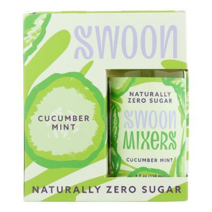 Swoon - Cocktail Mix Cucumber Mint - Case of 3-4/4 FZ