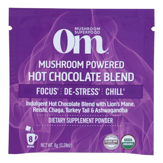 Om - Hot Chocolate Mushroom Pwdr - 1 Each 1-10 CT