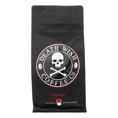 Death Wish Coffee - Coffee Single Serve Cup - Case of 6-10 CT