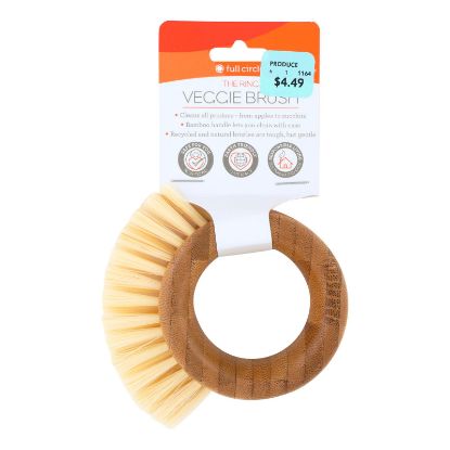 Full Circle Home - Veggie Brush The Ring - EA of 1-1 CT