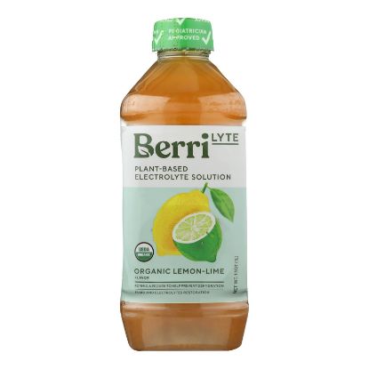 Berri Lyte - Juice Electro Lemon Lime - Case of 6 - 1 LTR