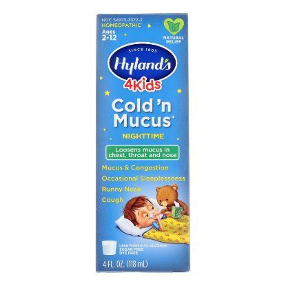 Hyland's - 4kids Cld N Mucus Nghttme - EA of 1-4 FZ