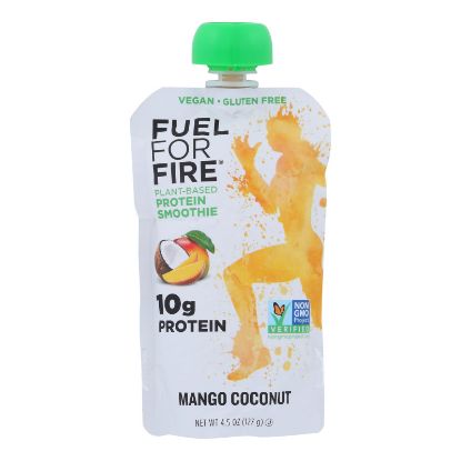 Fuel For Fire - Protn Smthie Fruit Mango Cnt - Case of 12 - 4.5 OZ