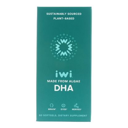 Iwi - Supp Algae Dha - EA of 1-60 SGEL