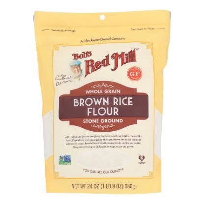 Bob's Red Mill - Brown Rc Flr Wholegrain Stngrn - Case of 4-24 OZ