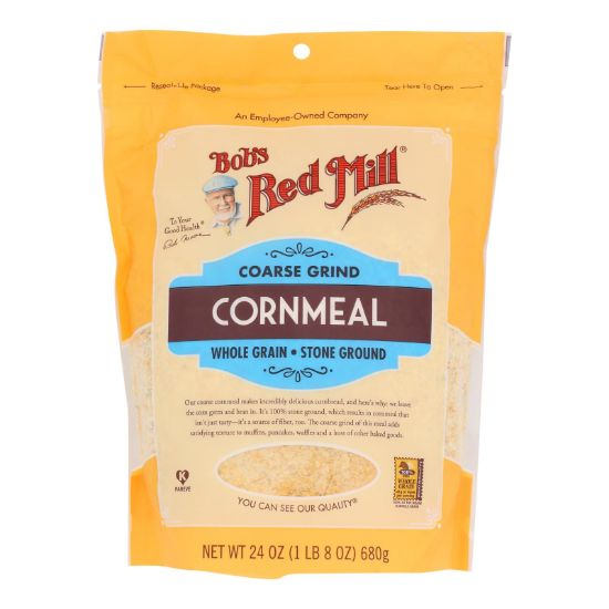 Bob's Red Mill - Cornmeal Course Grind - Case of 4-24 OZ