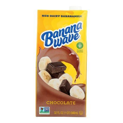 Banana Wave Bananamilk - Banana Milk Chocolate - Case of 12 - 32 FZ