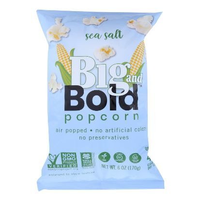 Big And Bold - Popcorn Sea Salt - Case of 6-6 OZ
