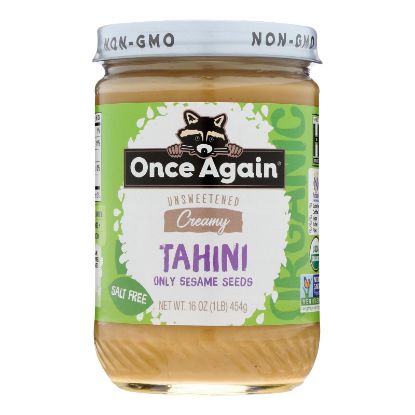 Once Again - Tahini Sesame - Case of 6-16 OZ