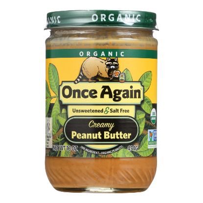 Once Again - Peanut Butter Smooth Ns - Case of 6-16 OZ