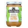 Once Again - Peanut Butter Organic Crunch - Case of 6-16 OZ