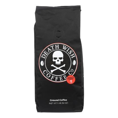 Death Wish Coffee - Coffee Ground - Case of 6-16 OZ