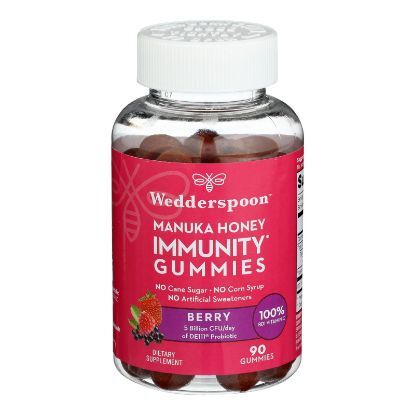 Wedderspoon - Manuka Honey Immun Gummy Berry - 1 Each 1-90 CT
