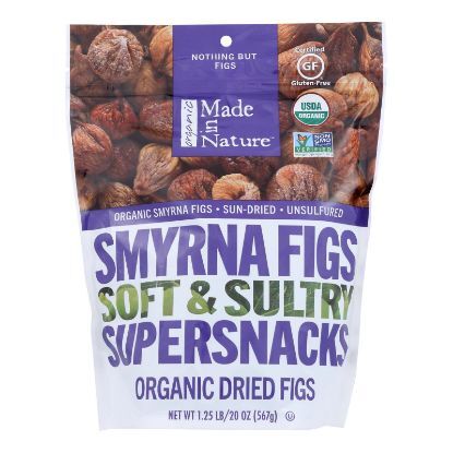 Made In Nature - Smyrna Figs Dried - Case of 6-16 OZ