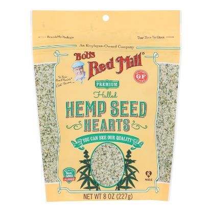 Bob's Red Mill - Seeds Hemp Hulled - Case of 5-8 OZ