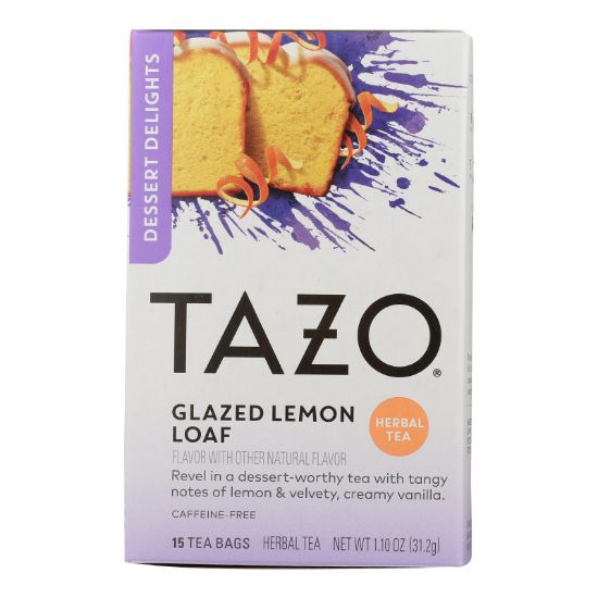 Tazo Tea - Tea Hrbl Glzd Lemon Loaf - Case of 6 - 15 BAG