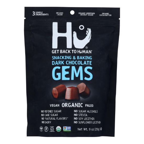 Hu - Gems Organic Dkchc Snkng/bkng - Case of 6-9 OZ