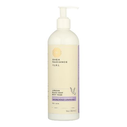 Shea Radiance - Body Wash Lvndr Rosmry - 1 Each - 16 OZ