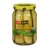 Mt Olive Pickle Co Organic Kosher Dill Spears - Case of 6 - 16 FZ