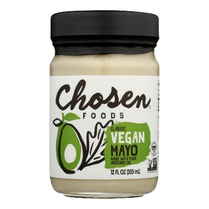 Chosen Foods - Avocado Oil Vegan Mayo - Case of 6 - 12 oz.