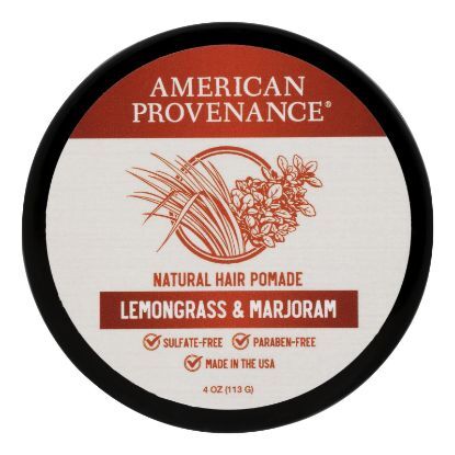 American Provenance - Hair Pomade Lmgrs Mrjoram - 1 Each -4 OZ
