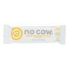 D's Naturals The No Cow Bar Lemon Meringue Pie Protein Bar - Case of 12 - 2.12 OZ