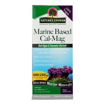 Nature's Answer Plant Based Calcium-Magnesium Liquid  - 1 Each - 16 FZ